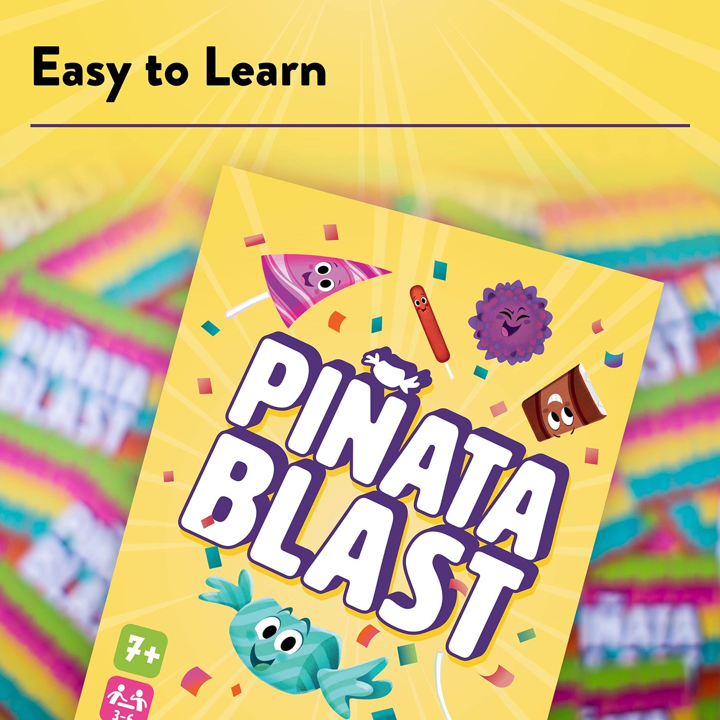 Ravensburger Piñata Blast Party Game for Ages 7+ | Fast-Paced Fun | Multicolor Cardboard
