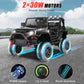 Hikole 12V Electric Car for Kids to Drive  Battery Car for Kid  Kids' Electric Vehicles  Powered Wheels with Remote  Bluetooth Music Dual Steering Shock Led Lights Safety Belt for Boy Girl 1 Seater