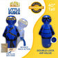 Inflatable Dudes Small Ninja 40 Inches -Kids Punching Bag | Already Filled With Sand| Bop Bag | Premium Inflatable Toy| Punching Bag For Kids| Bounce-Back | Indoor Outdoor -(Little Dudes- Nobi)