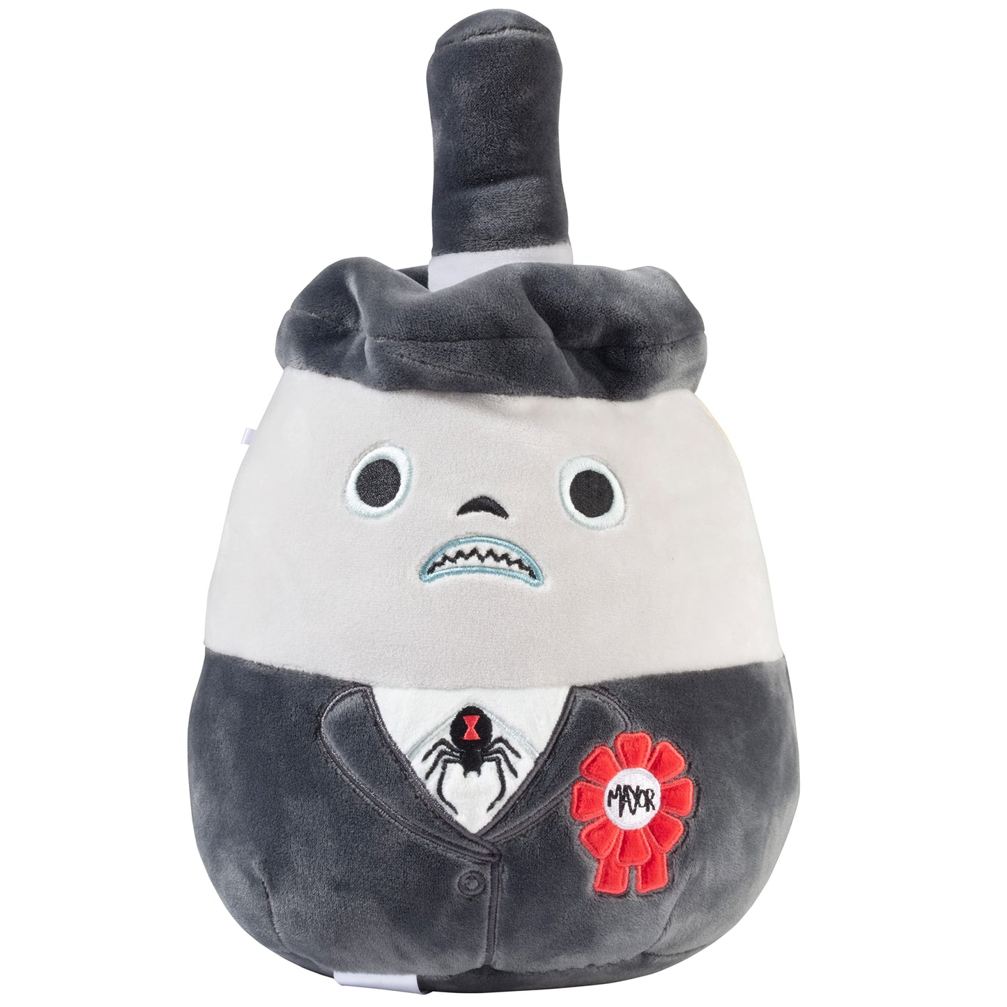Squishmallows 8" Nightmare Before Christmas Mayor Plush - Soft Polyester Stuffed Animal Toy - Multi-color Holiday Gift for Kids