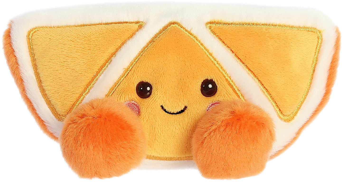 Aurora® Adorable Palm Pals™ Tucker Mandarin™ Stuffed Animal - Pocket-Sized Play - Collectable Fun - Orange 5 Inches