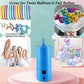 Electric Magic Balloon Pump, Electric Air Inflator Party Air Blower Pump With 1 Nozzle 1 Balloon Cutter And 10 Pcs Long Balloons