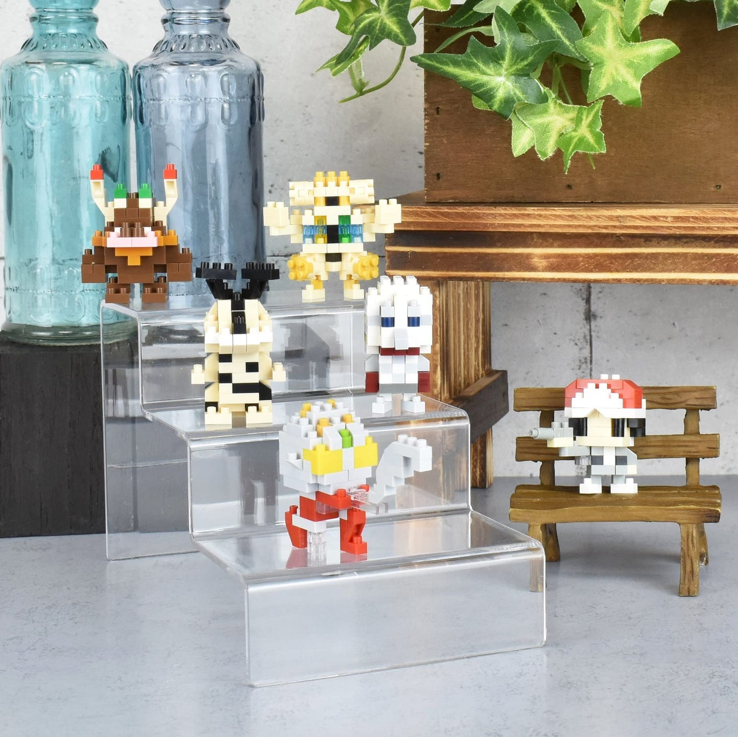 nanoblock - Ultraman - Ultraman Vol. 3 (Blind Box Complete Set), mininano Series Building Kit