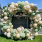 Kalor 18 Inch Comellia Balloons, 10Pcs Thick Latex Round Helium Balloons For Birthday Family Party Wedding Party Baby Shower Decoration Supplies