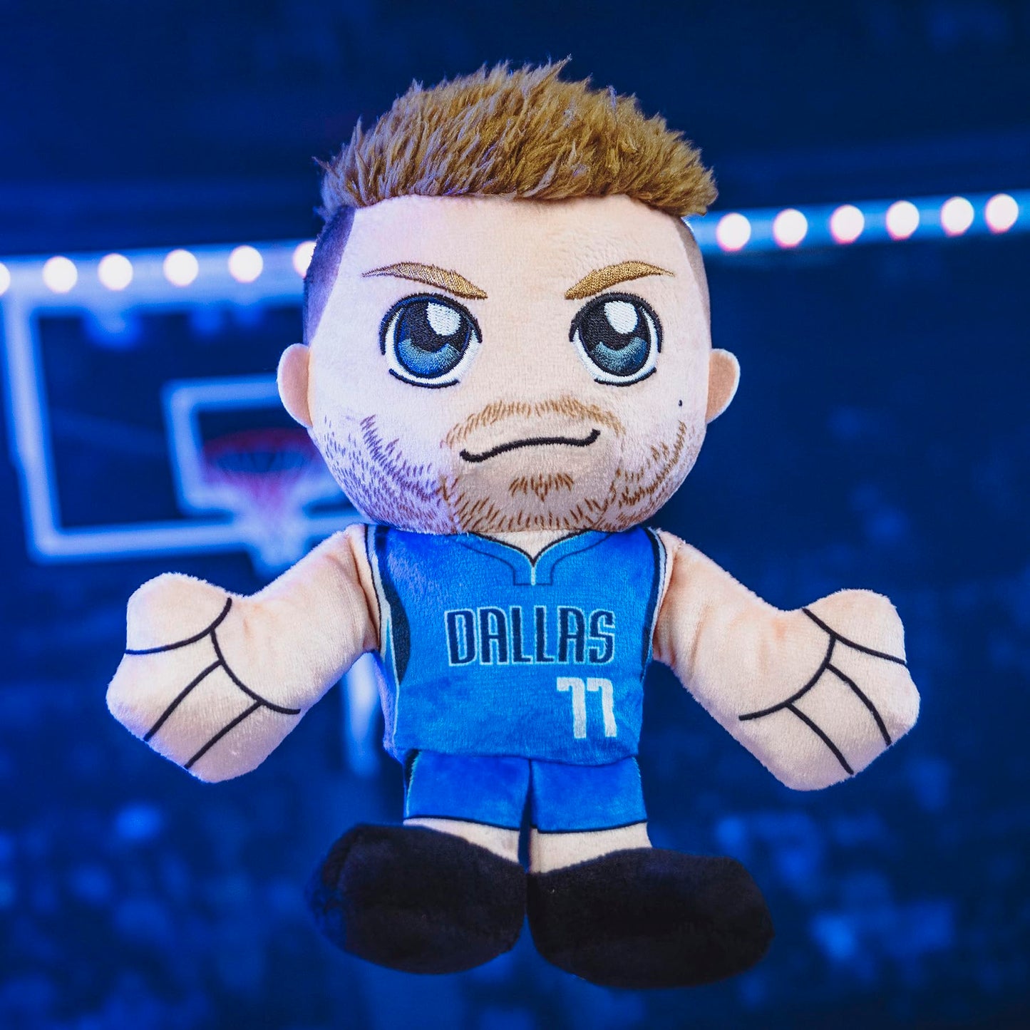 Bleacher Creatures Luka Doncic 8" Plush Doll - Soft Chibi NBA Figure, Dallas Mavericks, Model K8-NBP-MAV-LDO