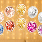 Mystic Toy Store 10 Pcs Confetti Balloons For Birthday Decoration Kit Multicolour Boys Girls Kids Men Women Pack Items Itm Set P