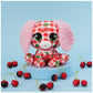 Gund P.Lushes Pets Juicy Jam Collection, Summer Cerise Puppy Stuffed Animal, Red/White, 6