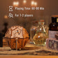 PUZZLE POTATO 3D Brain Teaser Puzzle Box - Wooden Treasure Chest - Philosopher's Stone (Metal) - Money Puzzle for Cash Gift