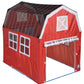 Pacific Play Tents 60810 Barnyard Playhouse Tent, 48'' X 38'' X 48'', Multi
