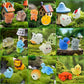45 Pcs Mini Resin Animals Tiny Animals Mini Ducks Garden Decor 45 Styles Tiny Resin Miniature Figurines Bulk For Dollhouse Slime