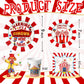 Carnival Birthday Party Decorations, Whimsical Carnival Birthday Party Favors, Circus Party Supplies, Carnival Theme Birthday Pa