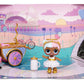 L.O.L. Surprise! LOL Surprise Furniture Sweet Boardwalk with Sugar Doll and 10+ Surprises, Doll Candy Cart Furniture Set, Access
