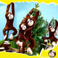 Hungdao 6 Packs Hanging Monkey Stuffed Animal Toy With Hook And Loop Fasteners Hands Stuffed Monkey Plush Toys For Kids (24 Inch, 32 Inch)