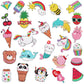 Cymbana 5D Painting Diamond Stickers Kits 25 Pcs Diamonds Dots Arts And Crafts For Kids Ages 6-8 8-12 Contains Unicorn, Mermaid,