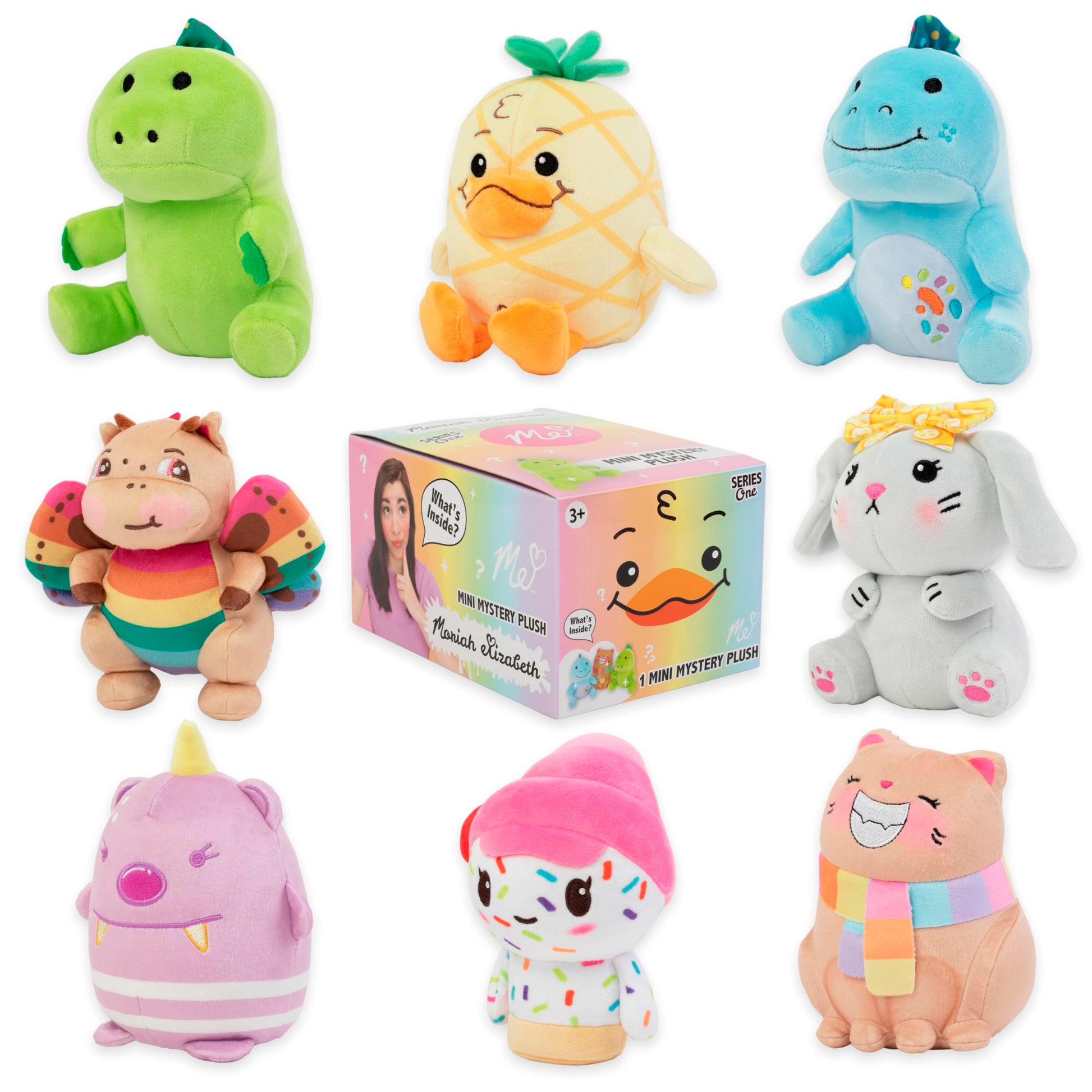 Moriah Elizabeth 6  Mystery Plush - Series 1  YouTube Craft Channel  Blind Box  1 of 8 Possible Mystery Plush  Collectible  Official Merch-New