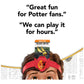 Spin Master Games Hedbanz Harry Potter Wizarding World Edition Board Game for Ages 6+, Paper Material, Color: Wizarding World Hedbanz