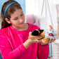 Pound Puppies Newborns Plush - Angel - Tan And Black, Eco Friendly