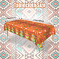 Lianxuia 3 Pieces Tiki Party Plastic Tablecloths, 54 * 108 Inch Luau Table Covers, Hawaiian Luau Party Decorations, For Aloha Ti