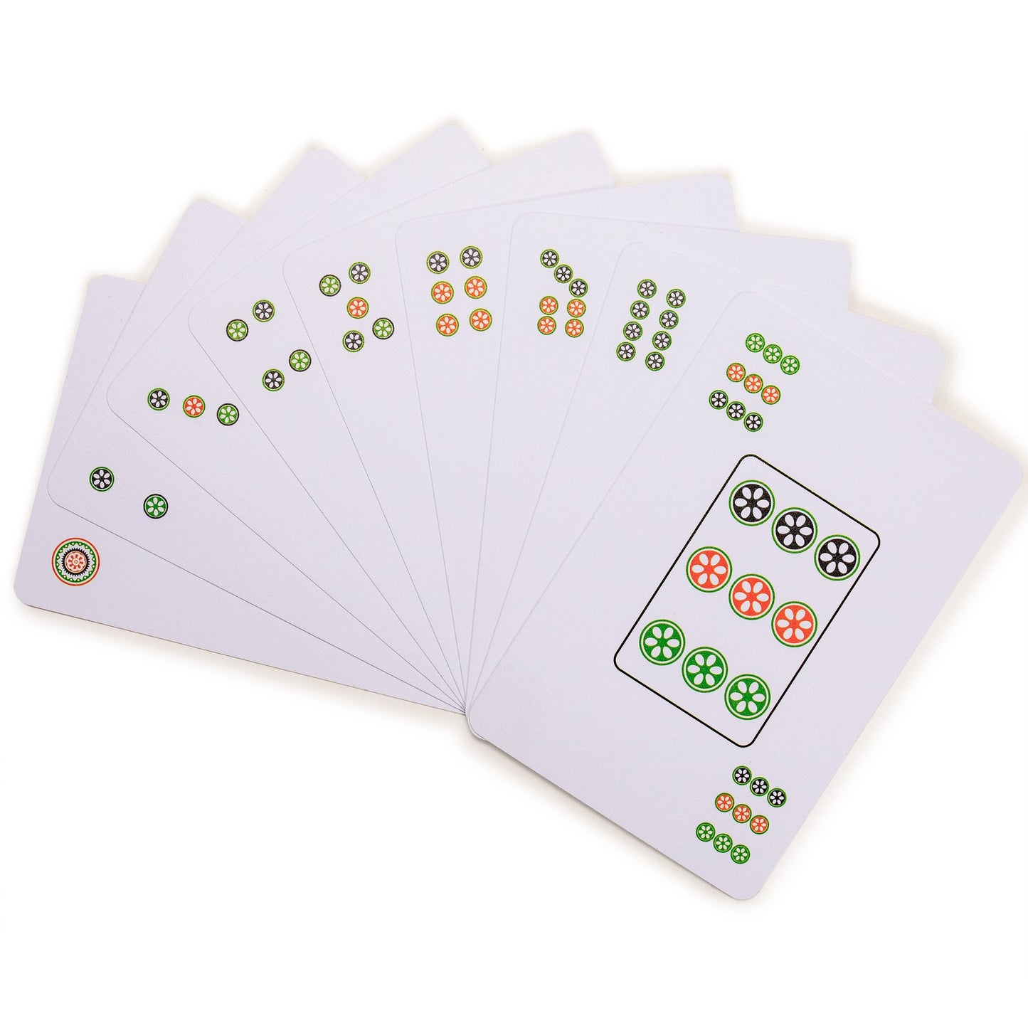 Yellow Mountain Imports Chinese Traditional Mahjong Playing Cards - 144 Card Set