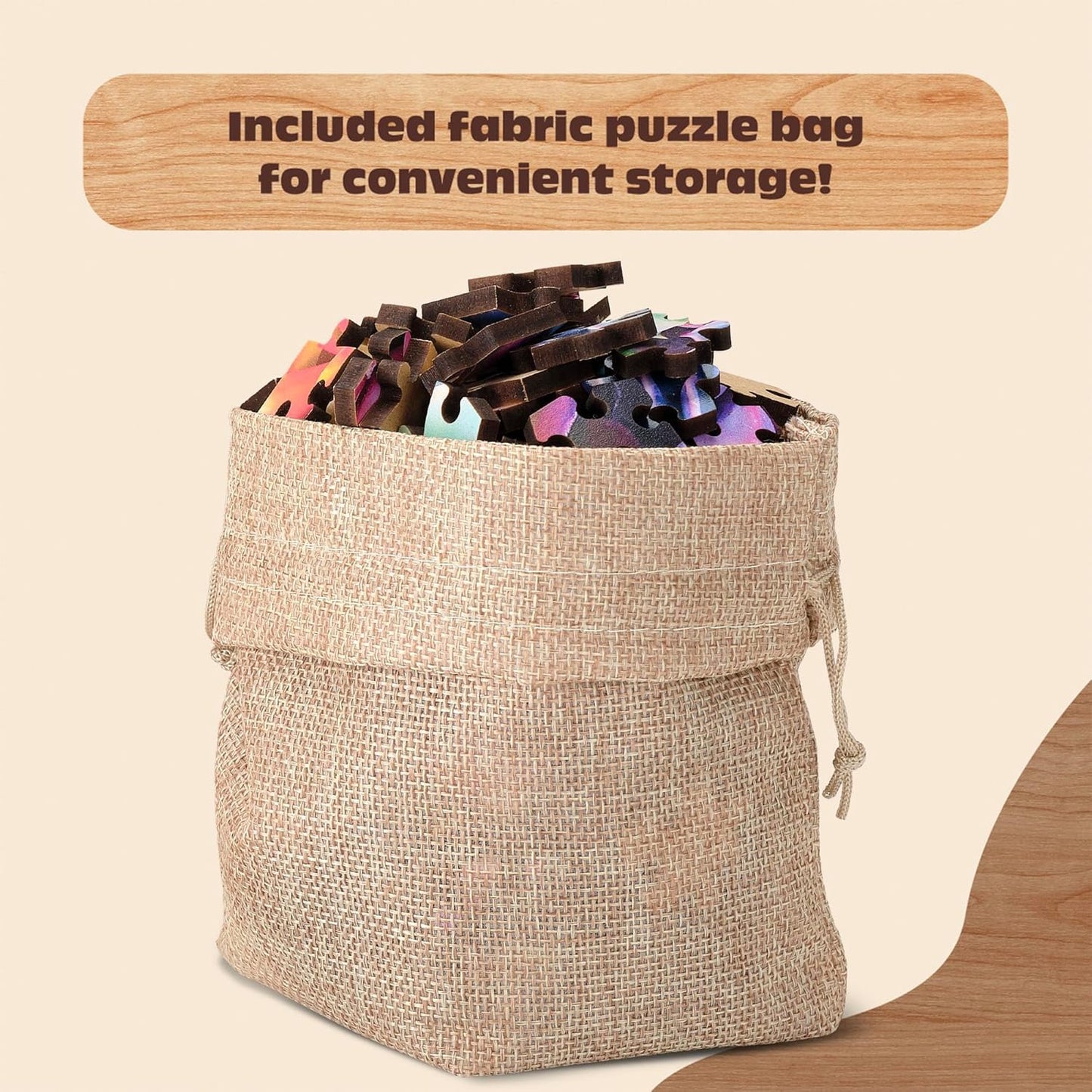 Buffalo Games - Cinque Terre Wood Puzzle - Whimsy Cut Jigsaw Pieces - 500 Piece Jigsaw Puzzle