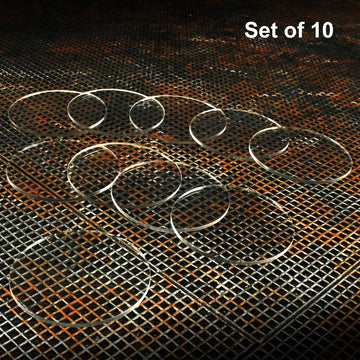 Litko Clear Miniature Bases, Circular 2 Inch, 1.5Mm Clear (10)