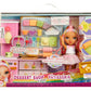 Rainbow High Littles Dessert Shop Playset + Small Doll (Pink 5.5, Make Ice Cream And Sweets, Kids Gift 4+