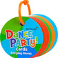 Mollybee Kids Preschool Dance Party Cards Everyday Moves, Gifts For Ages 3+, Toddler Travel Game And Activity