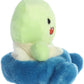 Aurora Adorable Palm Pals Brainy Zombie Stuffed Animal - Pocket-Sized Fun - On-The-Go Play - Green 5 Inches