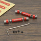 RCAWD for FMS FCX24 1/24 Upgrades CVD Front & Rear Center Drive Shaft, 45-60mm Axle Parts Blue