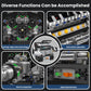 Mould King RR V12 Engine Kits That Runs  Build Your Own Combustion Engine  Model V8 Engine Kits for Display  Physical Science Experiment Toy for 14+ Kids Boys and mature-themed 10205 (733 Pcs)