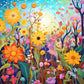 Cross & Glory 1000 Piece Jigsaw Puzzle - Sarah's Secret Garden Adventure, Large 20x27 Inches, Artistic Flower Garden Theme, Model CG-M-077