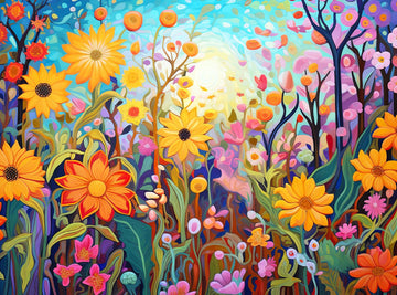Cross & Glory 1000 Piece Jigsaw Puzzle - Sarah's Secret Garden Adventure, Large 20x27 Inches, Artistic Flower Garden Theme, Model CG-M-077