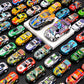 FBDCYIA 48Pcs Random Pull Back Toy Cars for Boys Girls Toddlers 3,4,5,6 Years Old, Mini Die-Cast Race Cars Vehicles Bulk, Party