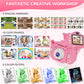 Splashnspray Kids Camera, Toys For Ages 3-7, Camera For Kids, Present For 3 Years+ Old Girls, Kids Camera With Cute Silicone Sle