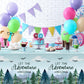 3 Pieces Adventure Awaits Tablecloths Let The Adventure Begin Tablecover Tree Mountains Woodland Table Covers Plastic Disposable Rectangle Tablecloth For Baby Shower Birthday Party Decor Supplies