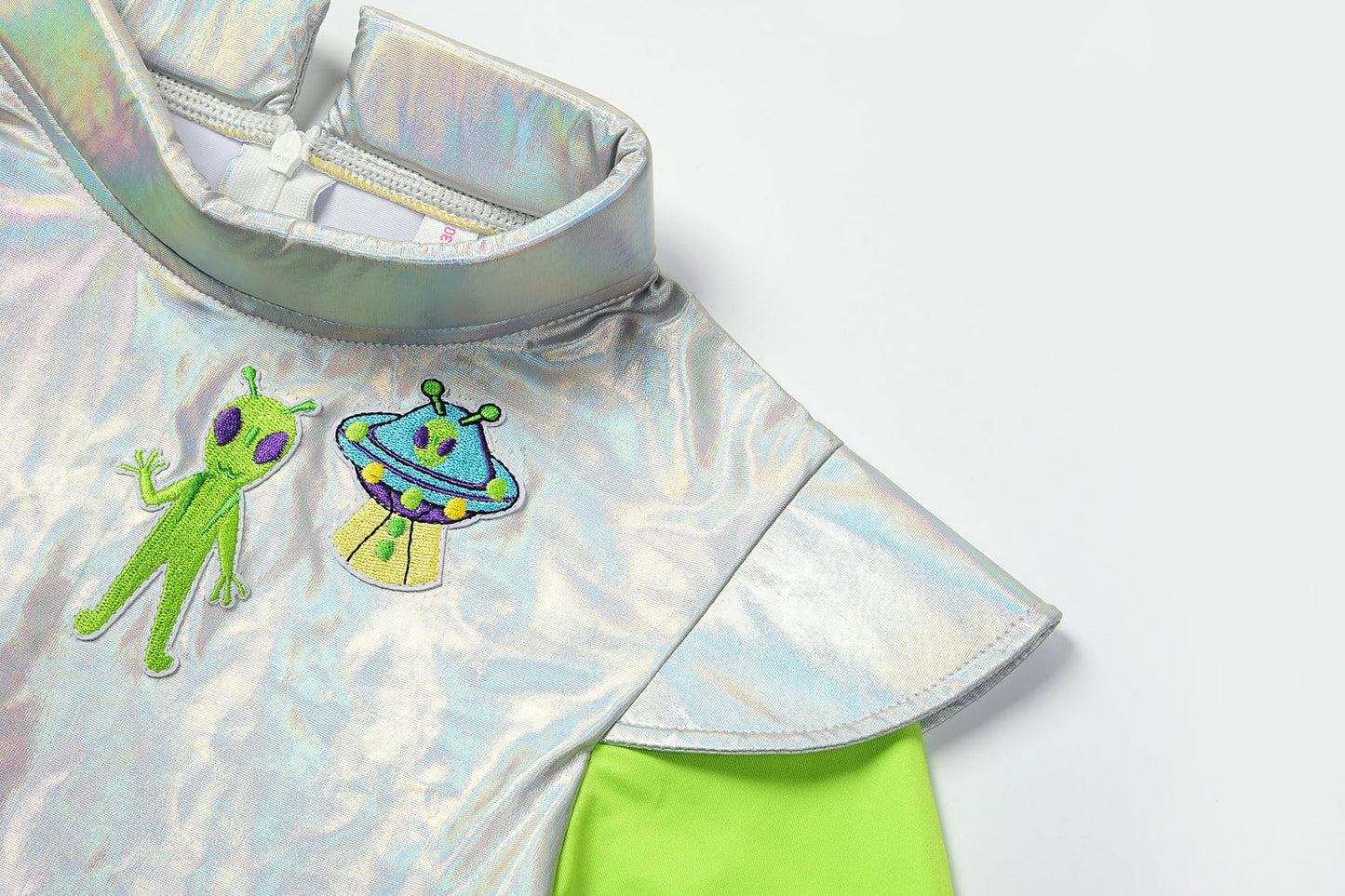 Relibeauty Alien Costume For Girls Costume Kids Halloween Toddler,6-7/130