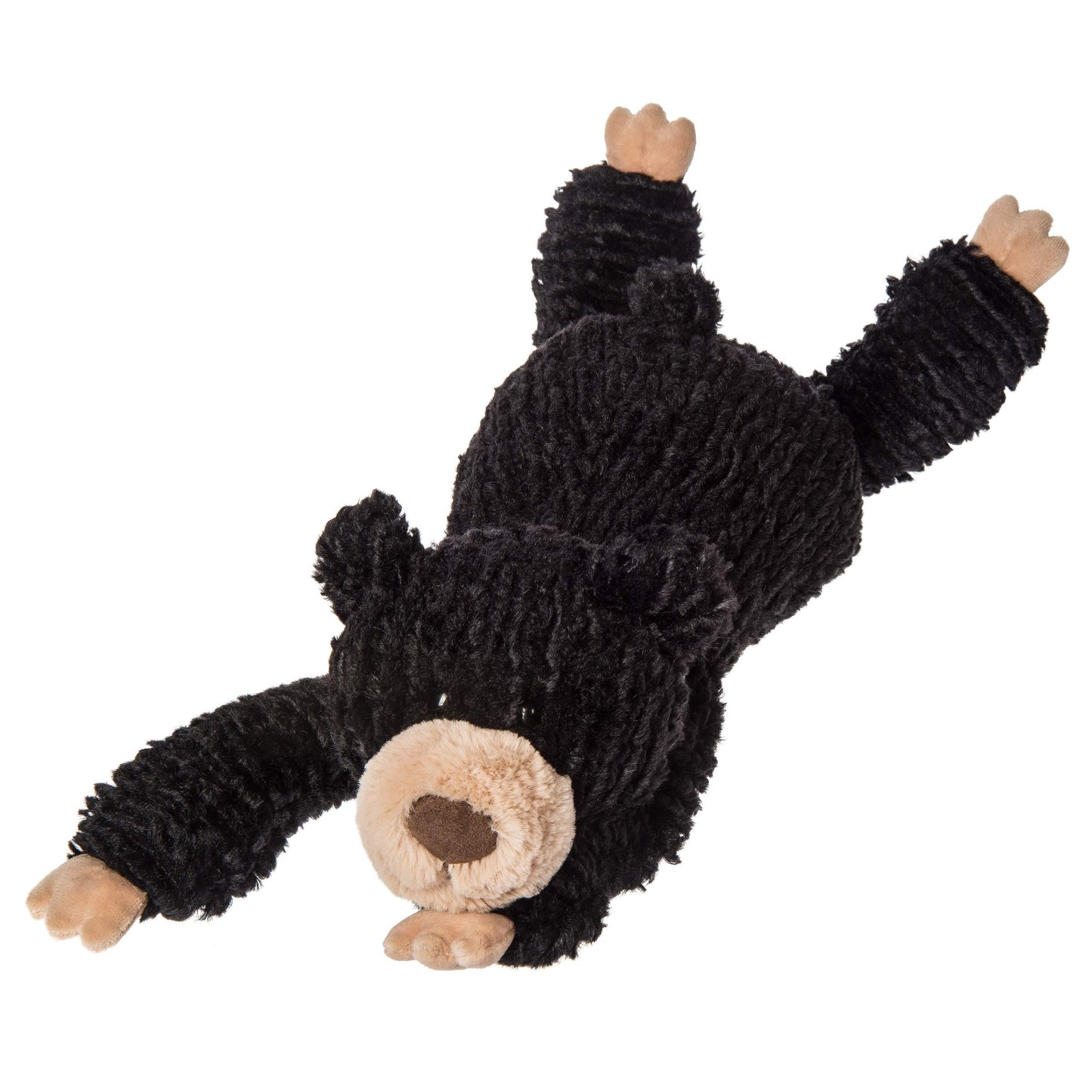 Mary Meyer Cozy Toes Black Bear Stuffed Animal Toy, 17-Inch Polyester Plush, Model 27230