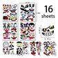 Oumuamua 60 Pack Halloween Pumpkin Decorating Stickers, 16 Sheets Cute Pumpkin Face Stickers In 30 Designs For Halloween Pumpkin Decorations Halloween Craft For Kids