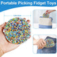 Skin Picking Fidget Toy, Silicone Picky Party Pad, Sensory Toys For Skin Pickers, Dermatillomania Fidget Toys Relax Anxiety Toy
