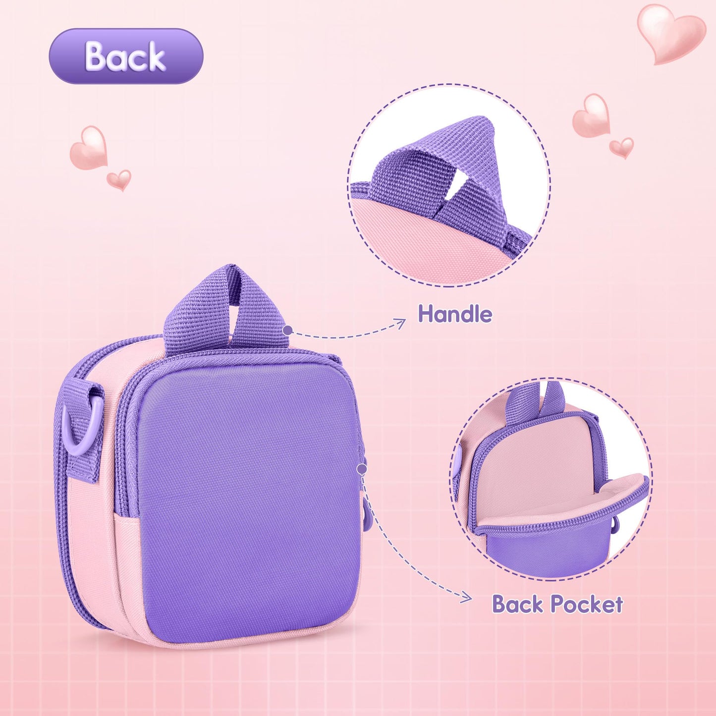 Graoso Carrying Case Compatible With Bitzee Interactive Toy Digital Pet, Portable Bag With Shoulder Strap For Virtual Electronic