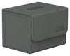 Ultimate Guard Sidewinder 100+, Deck Box For 100 Double-Sleeved Tcg Cards, Grey, Magnetic Closure & Microfiber Inner Lining For Secure Storage