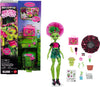 Monster High Self-Scare Secrets Venus McFlytrap Doll and Accessories Set with 13 Realistic Surprises Like Haircare Products, Bon