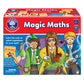 ORCHARD TOYS Magic Maths Game for Ages 5-7, 2-4 Players, Medium Size, Multicolor, Model 91033, Card Material