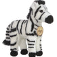 Aurora® Adorable Miyoni® Zebra Stuffed Animal - Lifelike Detail - Cherished Companionship - White 11 Inches