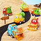 Beby Buty Boy Toddler Trucks Toys for Boys Kids, 16.9-in Longer Transport Construction Truck with 6 Cars, Car Truck Toys with Li