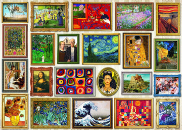 EuroGraphics Masterpieces Puzzle - Multicolor, Cardboard, 19.25" x 26.5", Model 6000-5766