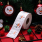 800 Pcs Christmas Snowman Stickers Roll Winter Snowman Stickers Cute Round Circle Stickers for Christmas Party Decoration