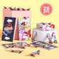 28 Pack Valentines Day Gifts For Kids - Mini Finger Skateboard With Valentine'S Day Greeting Cards For Kids, Fingerboard Skate L