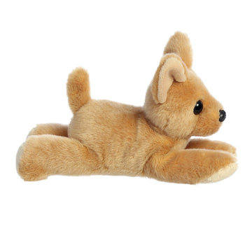 Aurora® Adorable Mini Flopsie™ Chia Chihuahua™ Stuffed Animal - Playful Ease - Timeless Companions - Brown 8 Inches