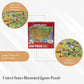 Maestral United States Illustrated 250 Piece Jigsaw Puzzle